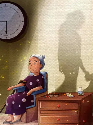 神婆看小鬼