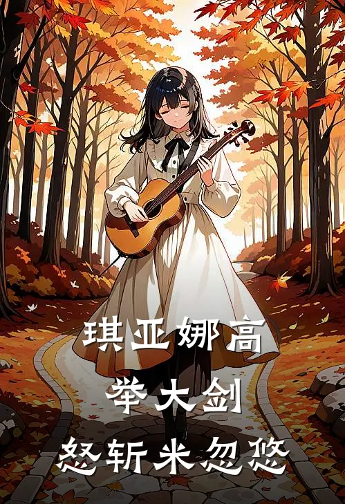 琪亚娜高举大剑，怒斩米忽悠